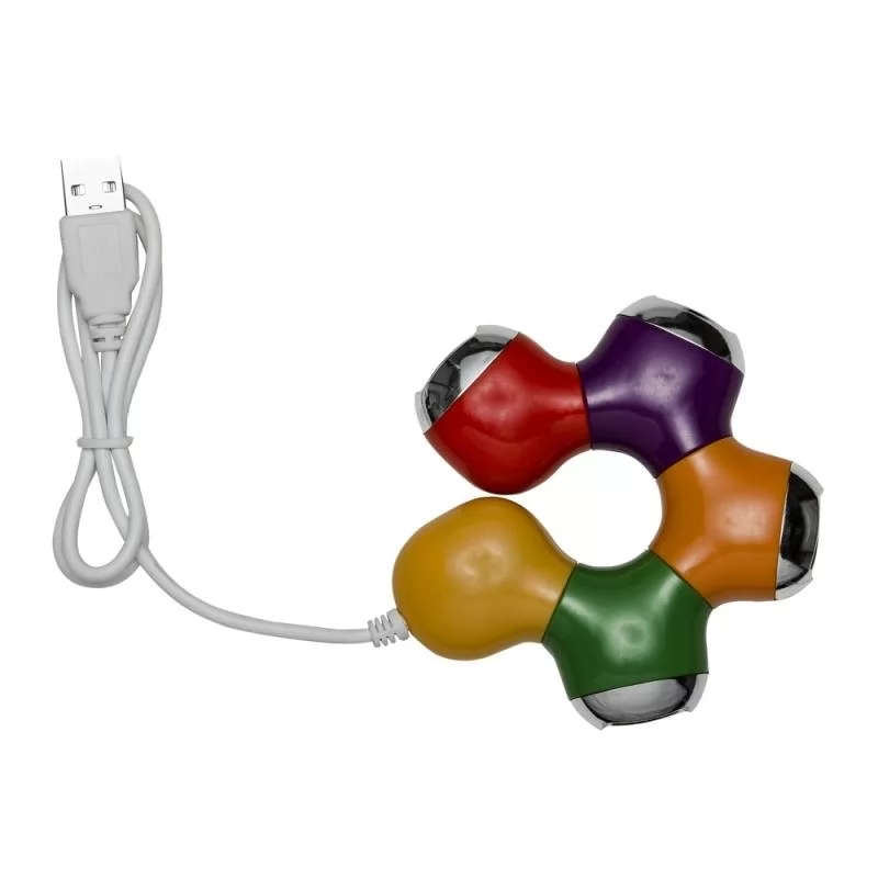 Hub articulável formato estrela