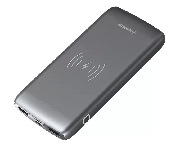 CARREGADOR PORTÁTIL INDUÇÃO 12000MAH