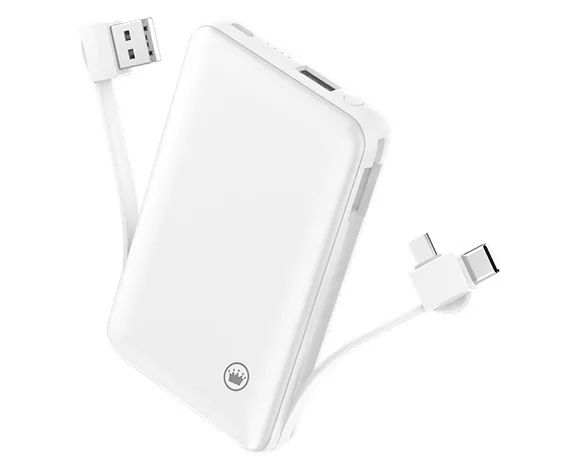  POWER BANK SLIM COM CABO REMOVÍVEL 6800MAHH