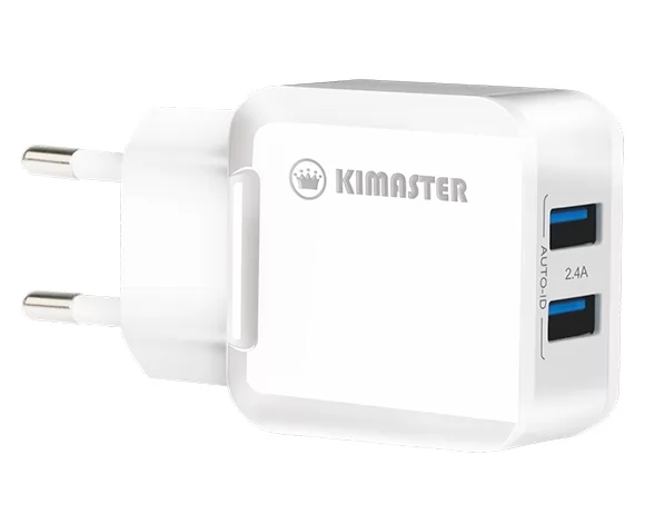 CARREGADOR DE PAREDE DUAL USB 2.4A AUTO-ID