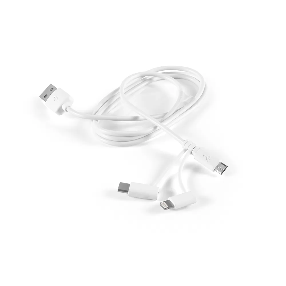 Cabo USB 3 em 1