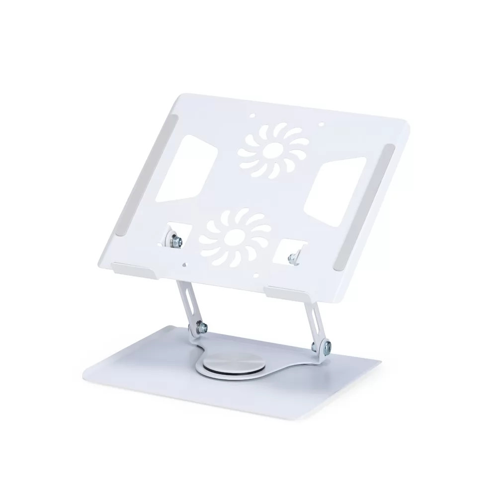 Suporte Articulado Giratório de Metal para Notebooks