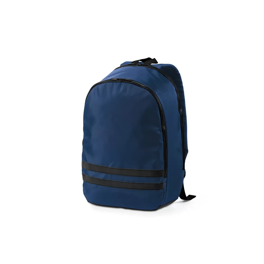 Mochila em 290T poliéster reciclado (100% rPET) em sarja com forro em 210D poliéster reciclado 15