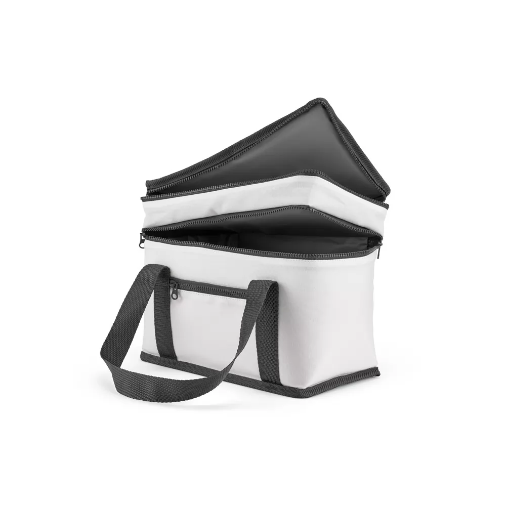 Sacola térmica em 600D poliéster reciclado (100% rPET)