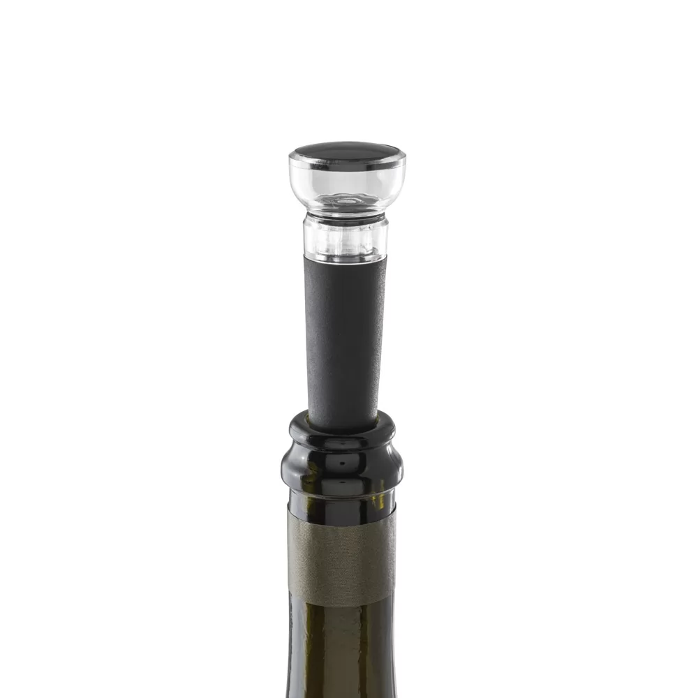 Rolha de vinho com sistema de bomba de vácuo