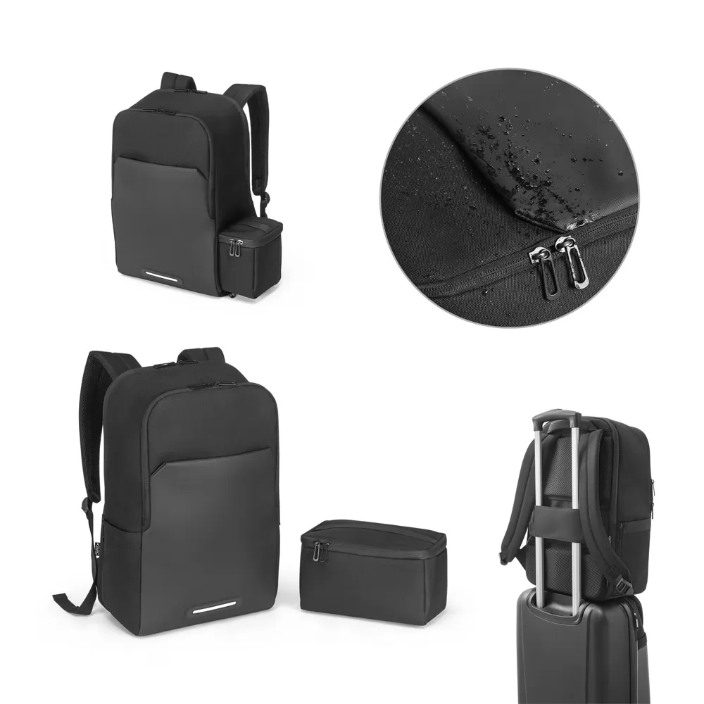 Mochila 2 em 1 com bolsa térmica incluída que permite a sua utilização em conjunto ou separado