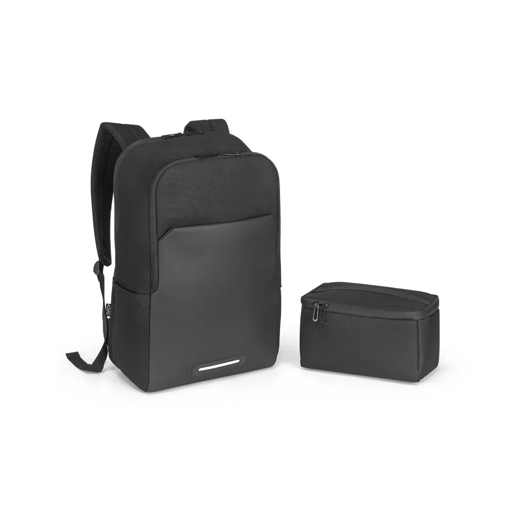 Mochila 2 em 1 com bolsa térmica incluída que permite a sua utilização em conjunto ou separado