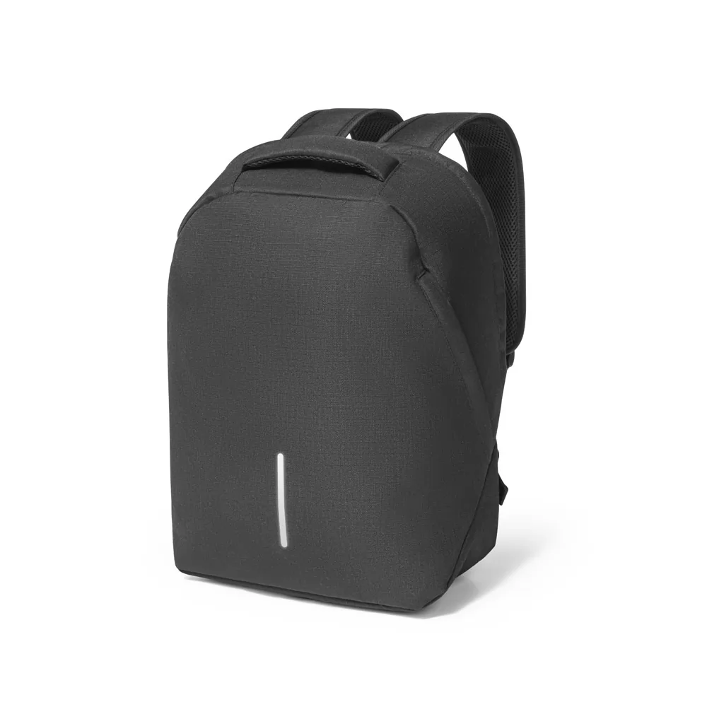 Mochila com sistema antiroubo para notebook em 600D e ripstop 15.6