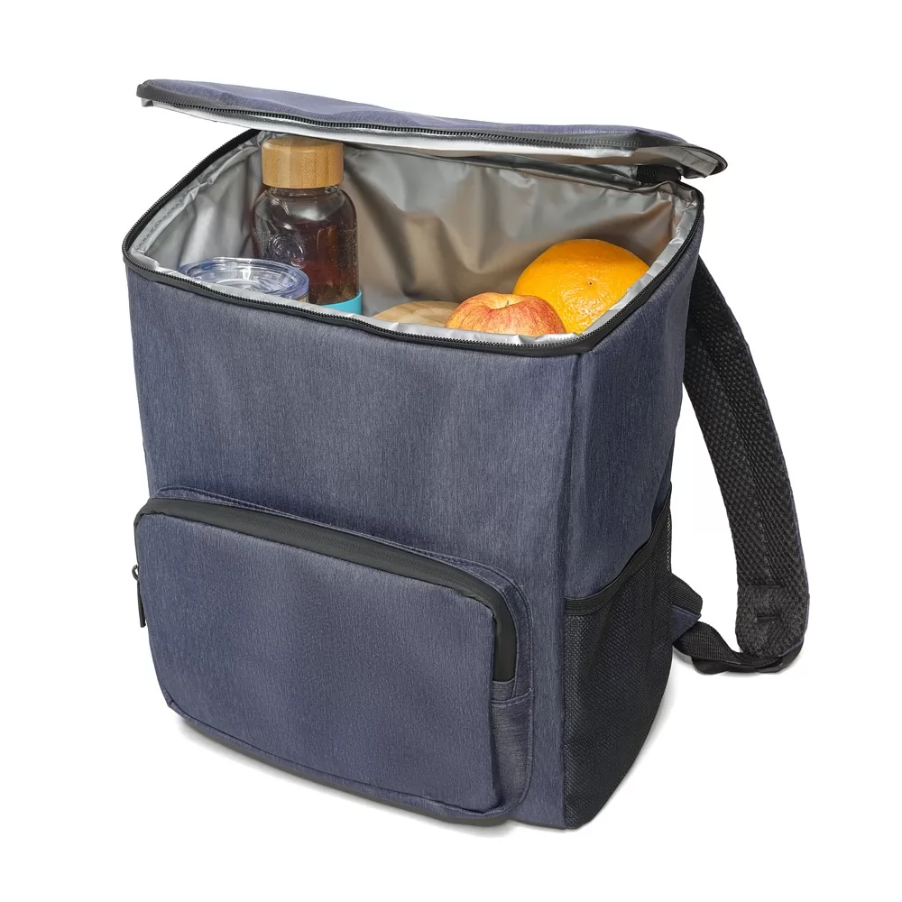 Mochila com isolamento térmico em Nylon 2Tone com interior forrado em PEVA