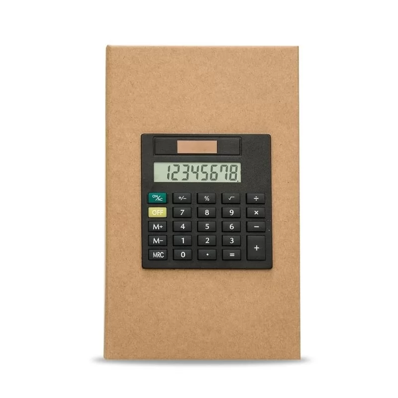 Bloco de Anotações com Calculadora
