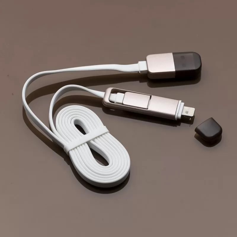 Cabo de dados USB com entradas V8