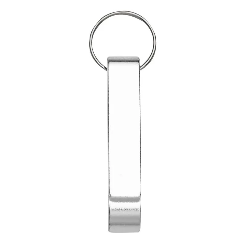 Chaveiro abridor de metal formato pé de galinha